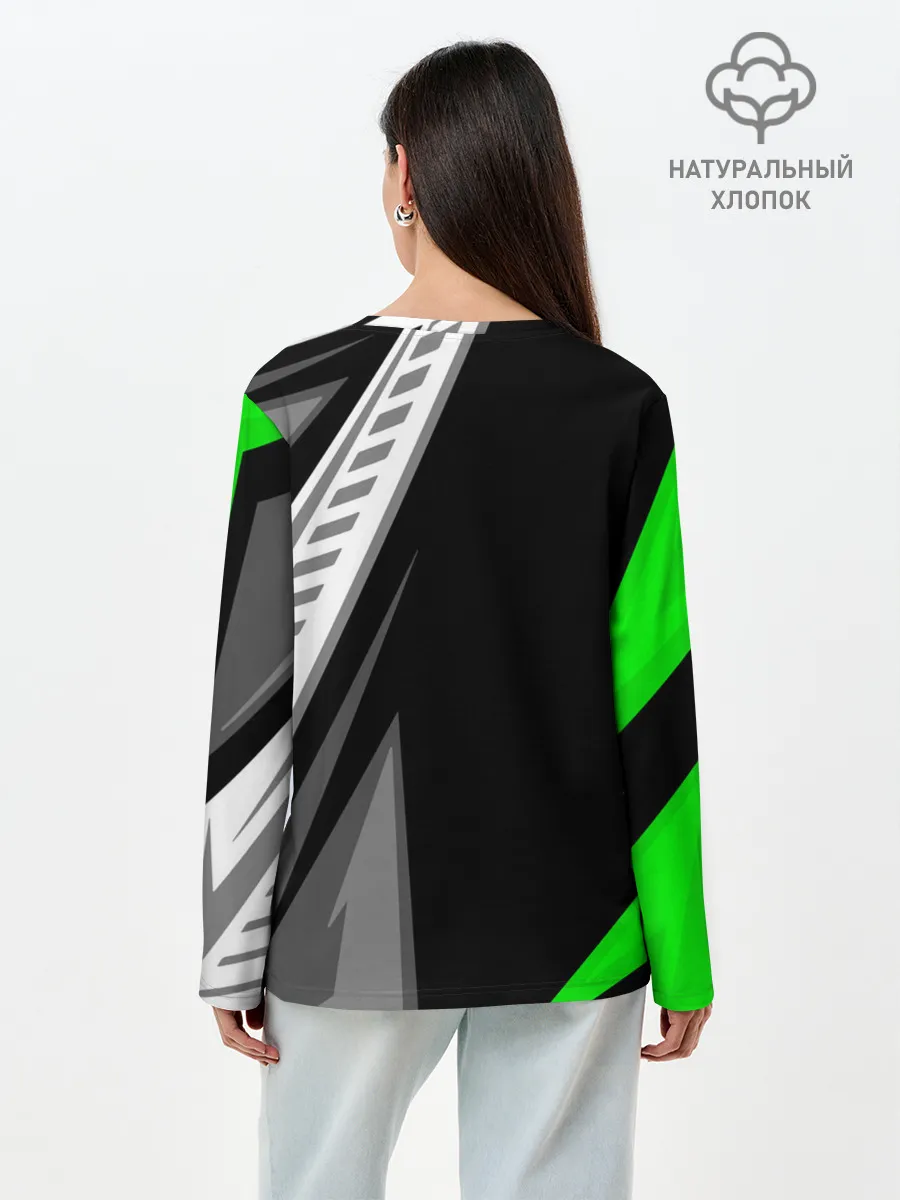 Лонгслив женский. Хлопок / Russia