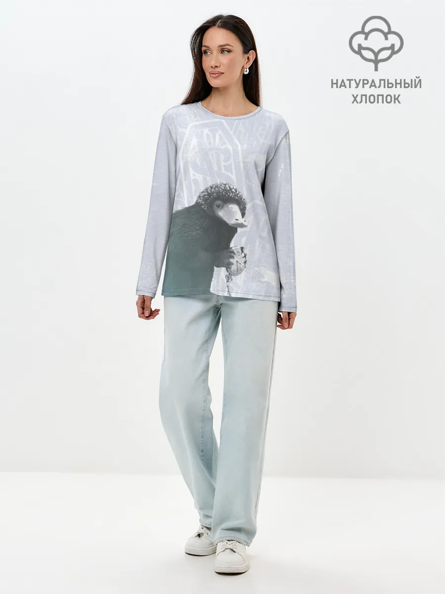 Лонгслив женский. Хлопок / Niffler