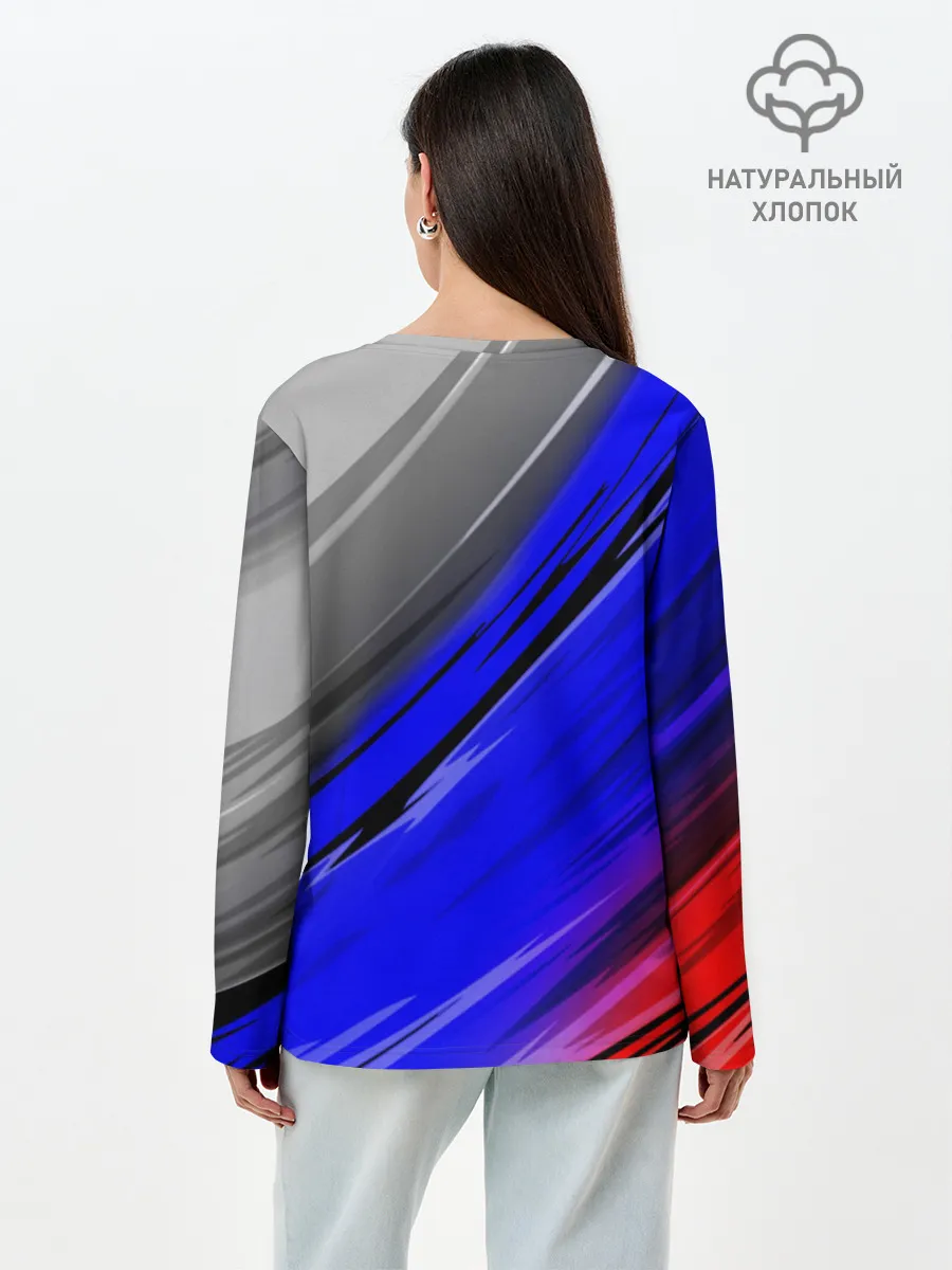 Лонгслив женский. Хлопок / Русский Медведь