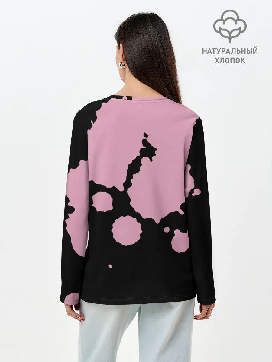 Лонгслив женский. Хлопок / BlackPink