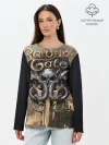 Лонгслив женский. Хлопок / baldurs gate 3