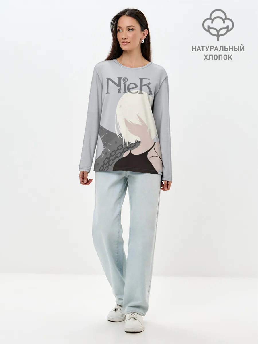 Лонгслив женский. Хлопок / Nier