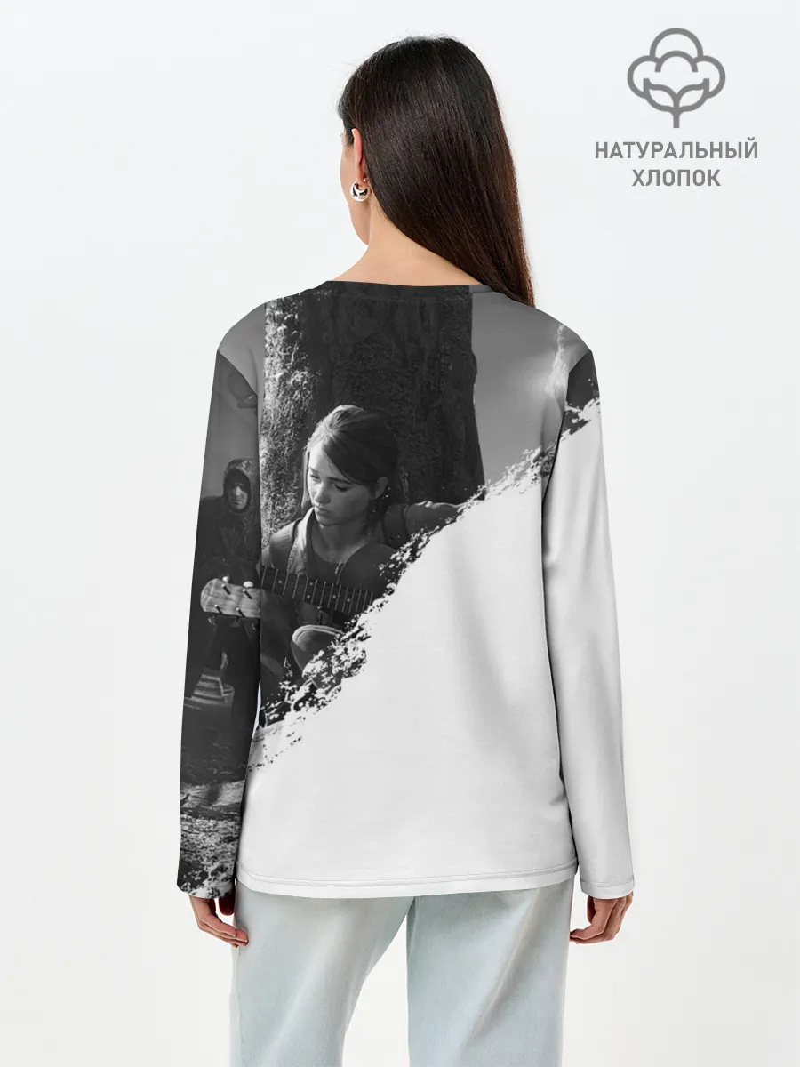 Лонгслив женский. Хлопок / ОДНИ ИЗ НАС 2 ЭЛЛИ
