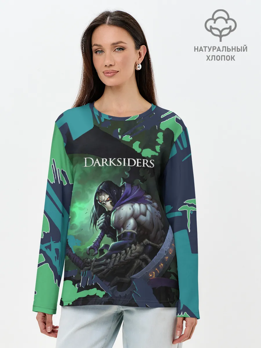Лонгслив женский. Хлопок / Darksiders 2