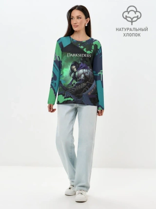 Лонгслив женский. Хлопок / Darksiders 2