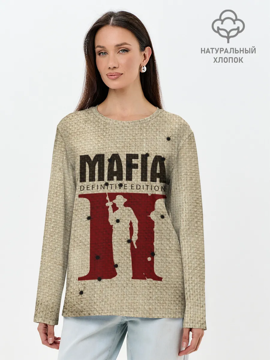 Лонгслив женский. Хлопок / Mafia 2