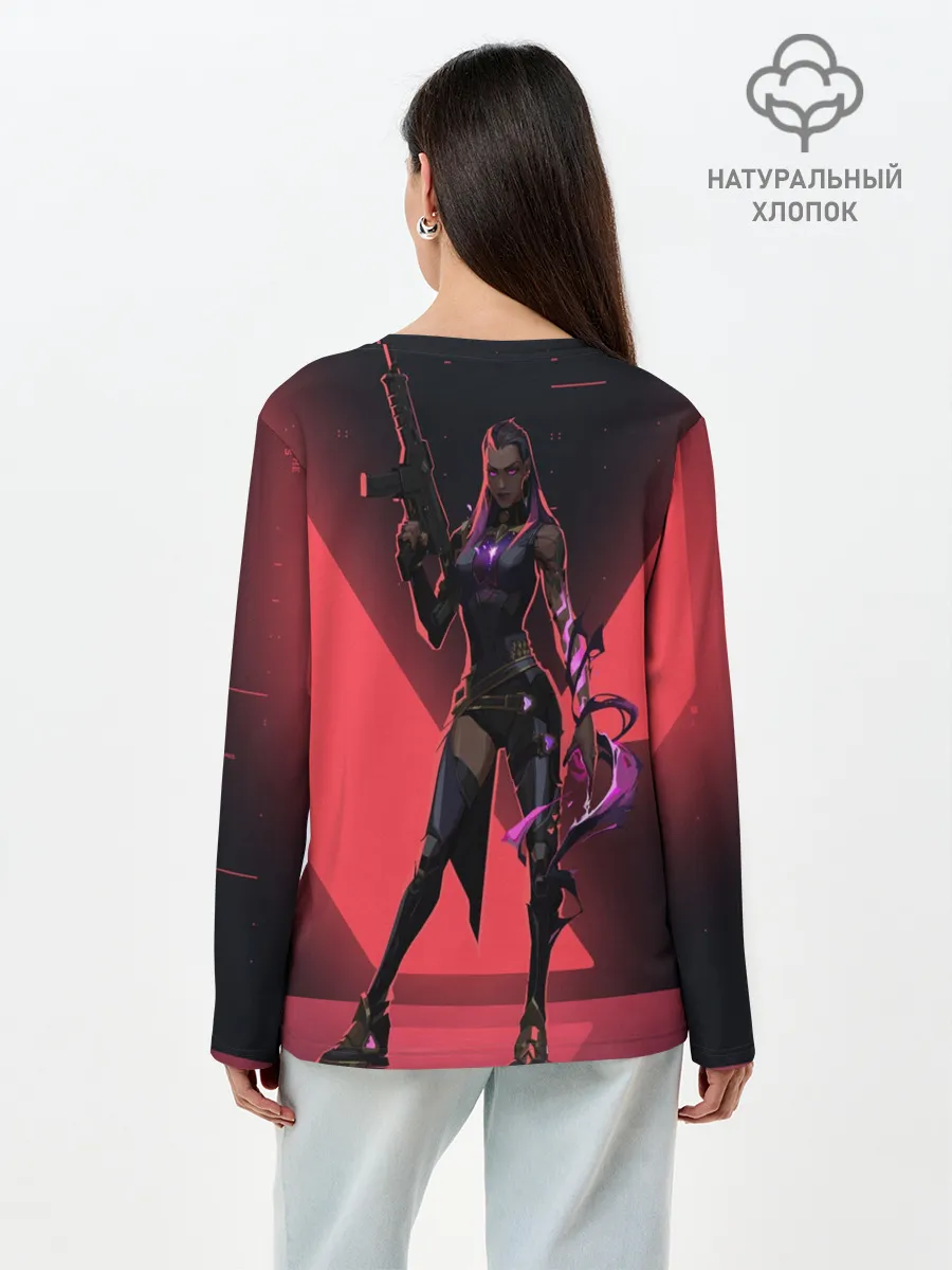 Лонгслив женский. Хлопок / Lover of Reyna