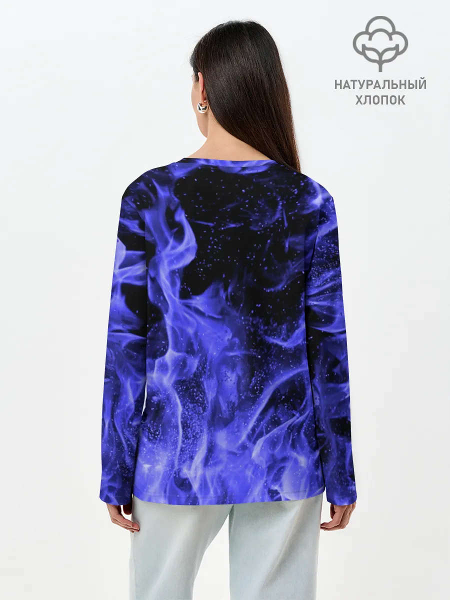 Лонгслив женский. Хлопок / MITSUBISHI