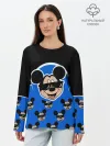 Лонгслив женский. Хлопок / Disney.Микки Маус