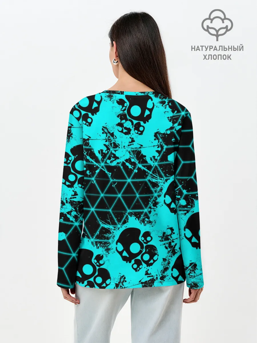 Лонгслив женский. Хлопок / Sans | Санс