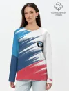 Лонгслив женский. Хлопок / BMW