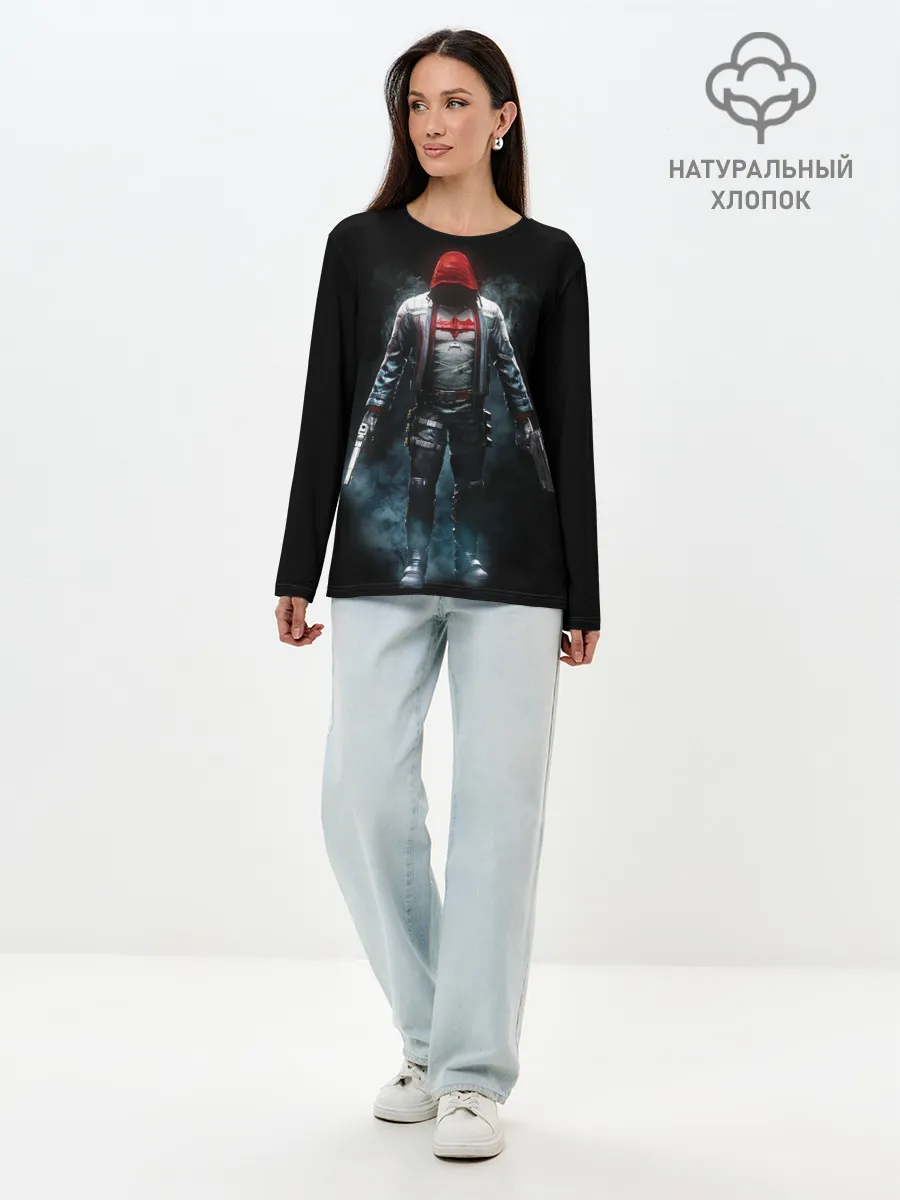 Лонгслив женский. Хлопок / Red Hood