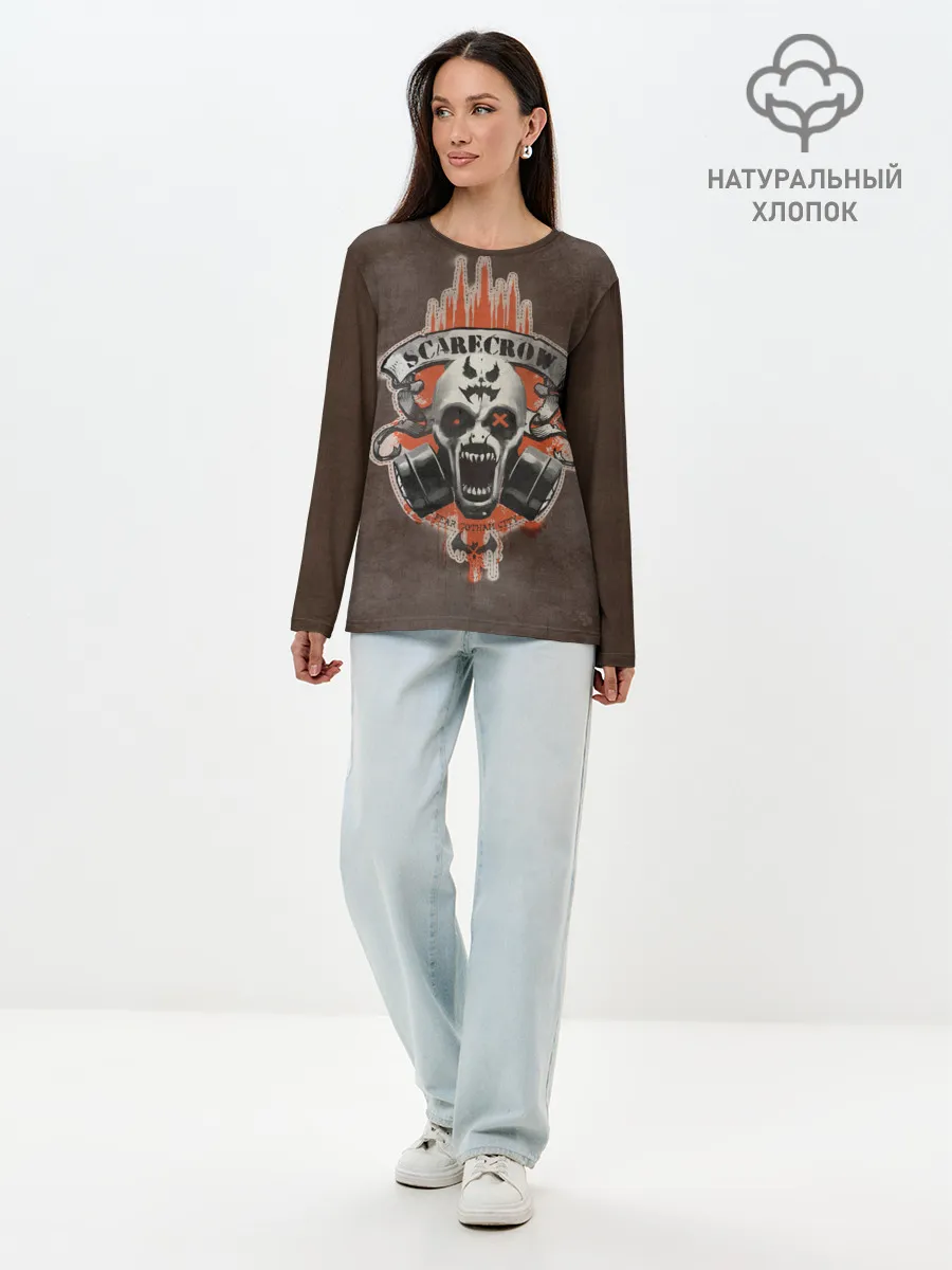 Лонгслив женский. Хлопок / Scarecrow