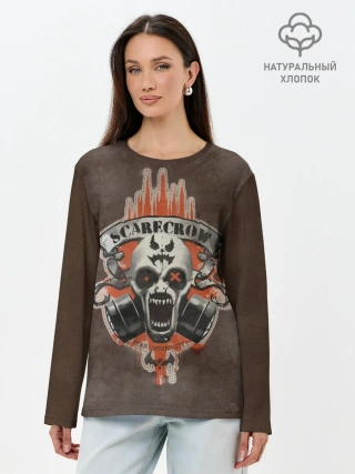 Лонгслив женский. Хлопок / Scarecrow
