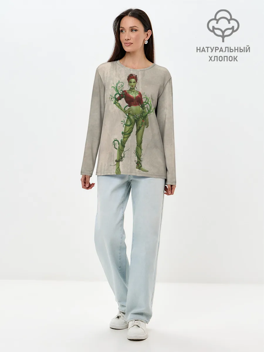 Лонгслив женский. Хлопок / Poison Ivy