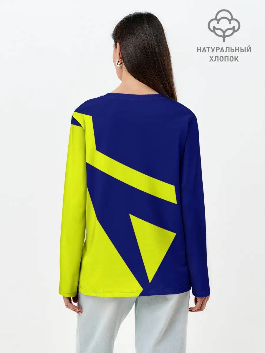 Лонгслив женский. Хлопок / Russia