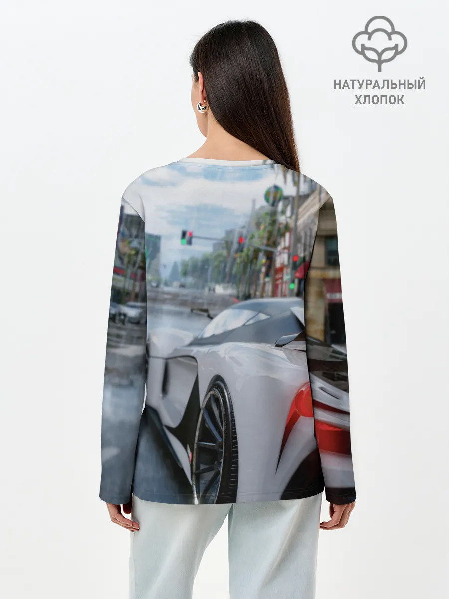 Лонгслив женский. Хлопок / NFS Shift