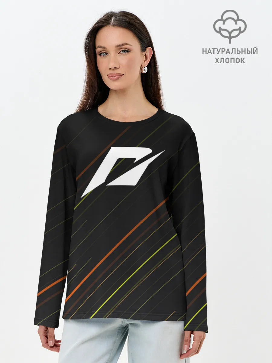 Лонгслив женский. Хлопок / Need for speed Shift