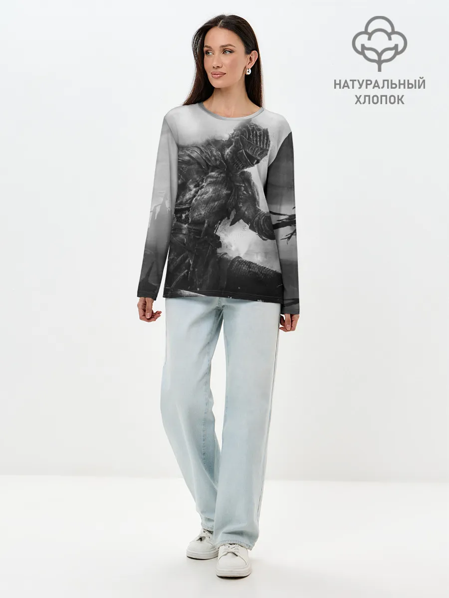 Лонгслив женский. Хлопок / DARK SOULS