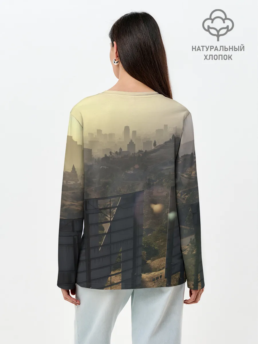 Лонгслив женский. Хлопок / GTA V