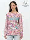 Лонгслив женский. Хлопок / Unicorn | Единорожка