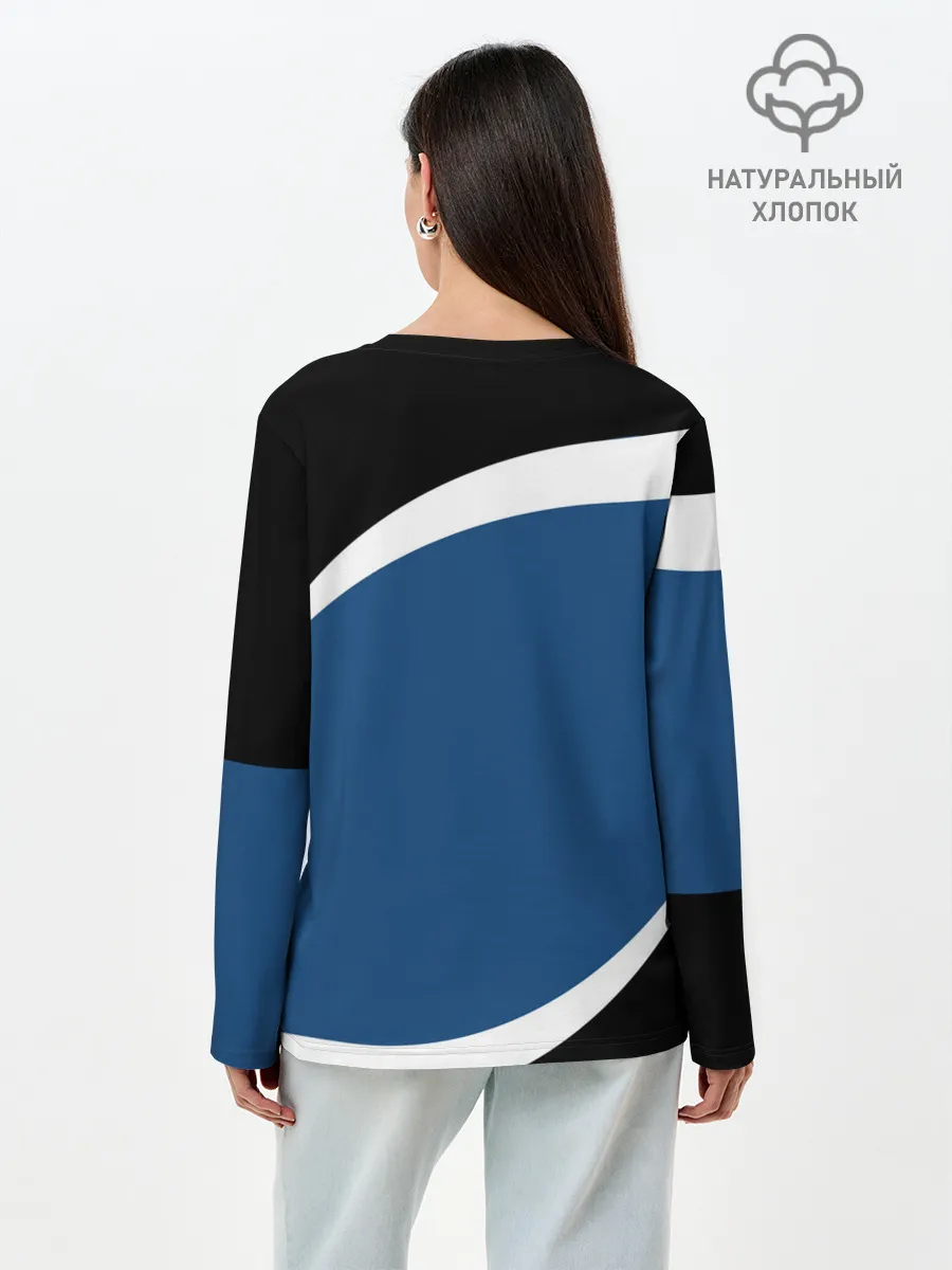 Лонгслив женский. Хлопок / Russia