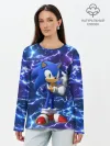 Лонгслив женский. Хлопок / Sonic | Соник