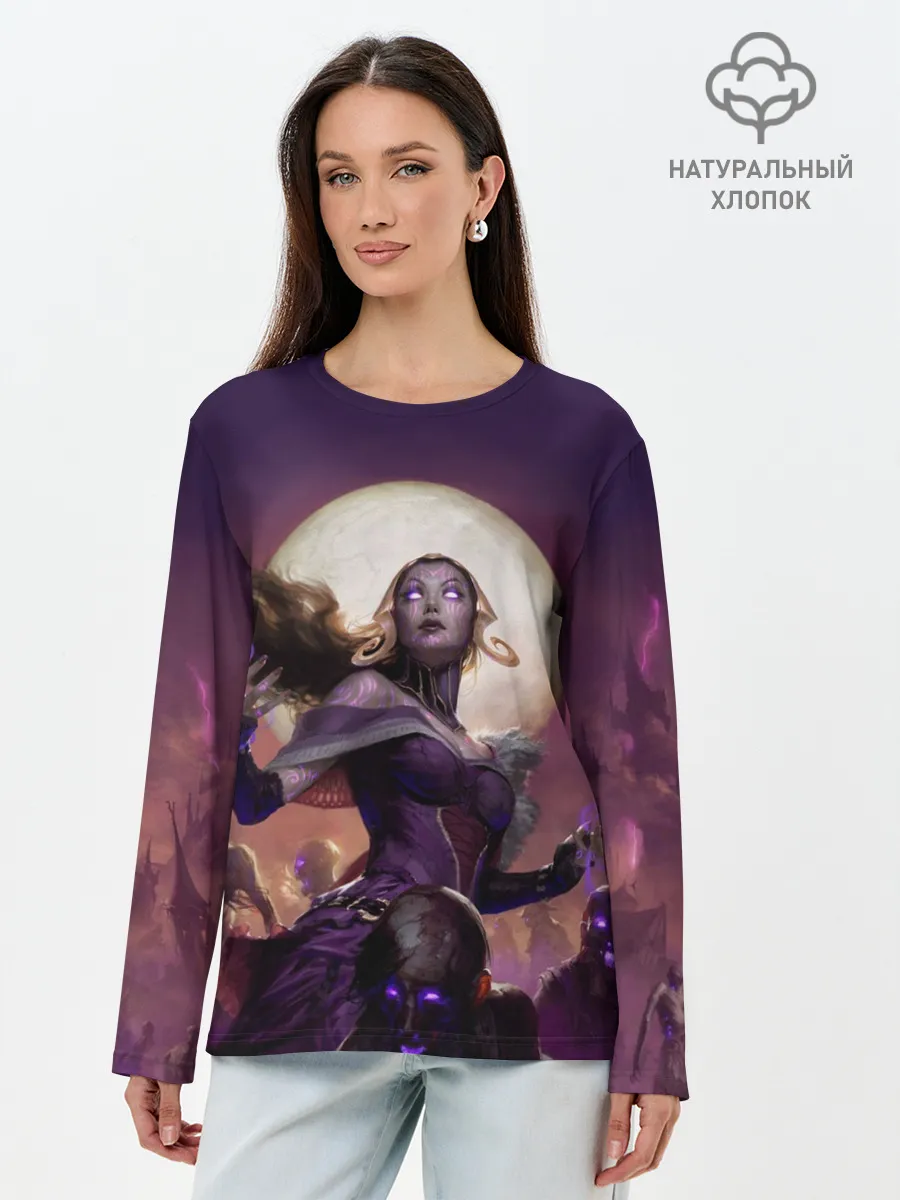 Лонгслив женский. Хлопок / Eldritch Moon