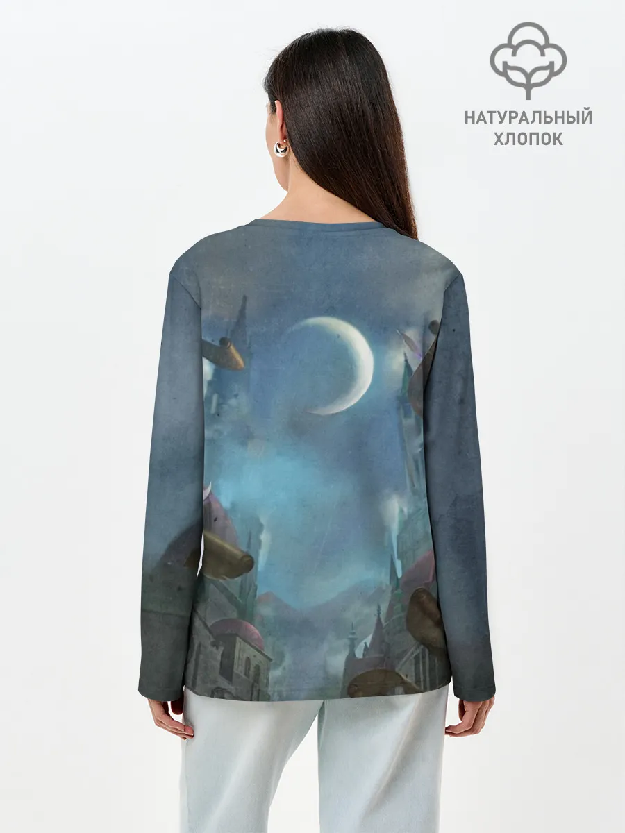 Лонгслив женский. Хлопок / Tamiyo