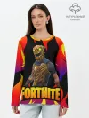 Лонгслив женский. Хлопок / Fortnite | Фортнайт