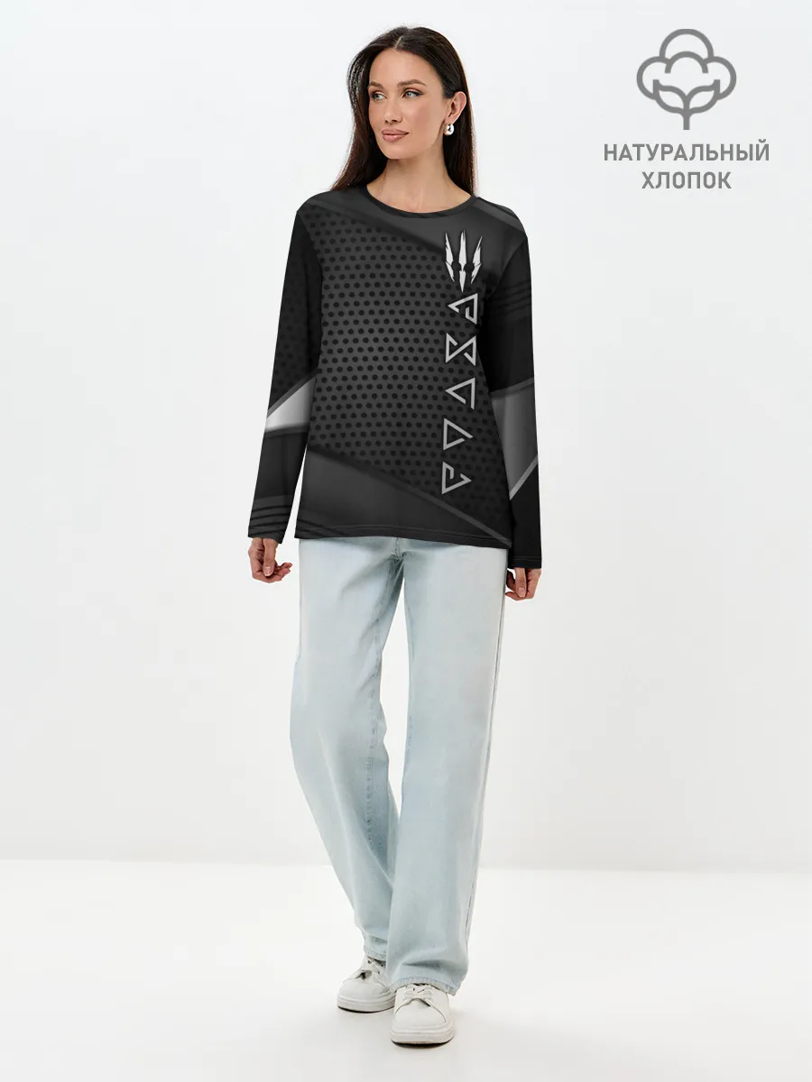 Лонгслив женский. Хлопок / The Witcher