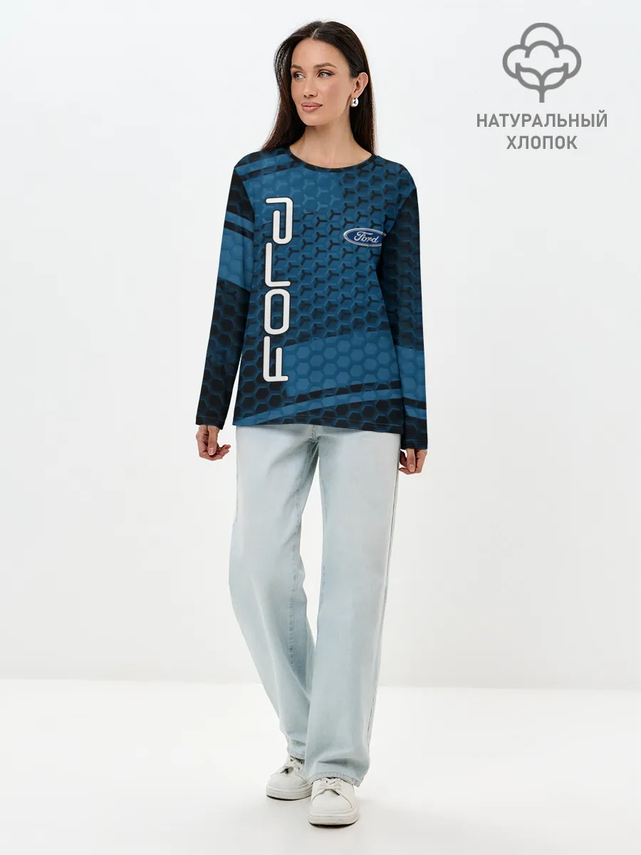 Лонгслив женский. Хлопок / FORD