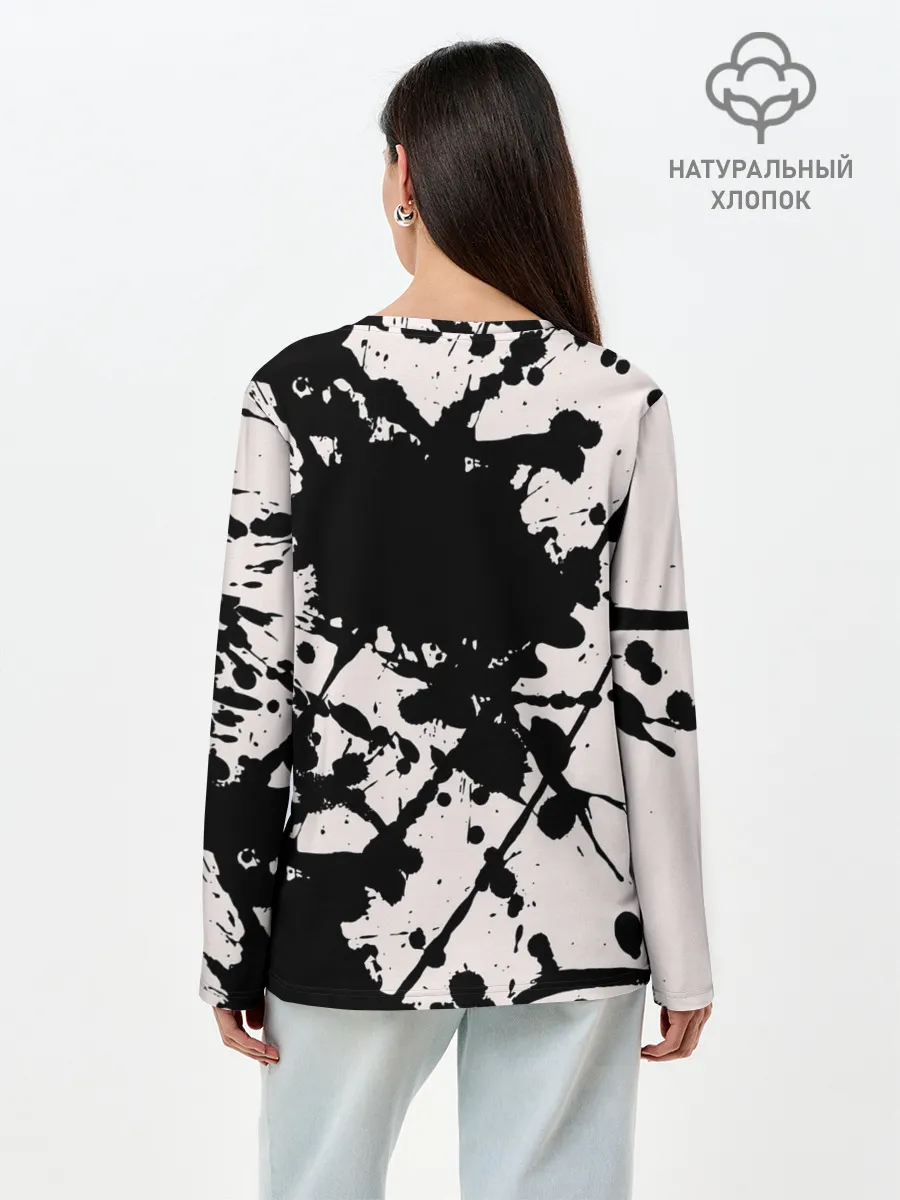 Лонгслив женский. Хлопок / SENPAI