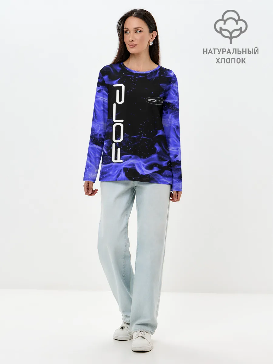 Лонгслив женский. Хлопок / FORD