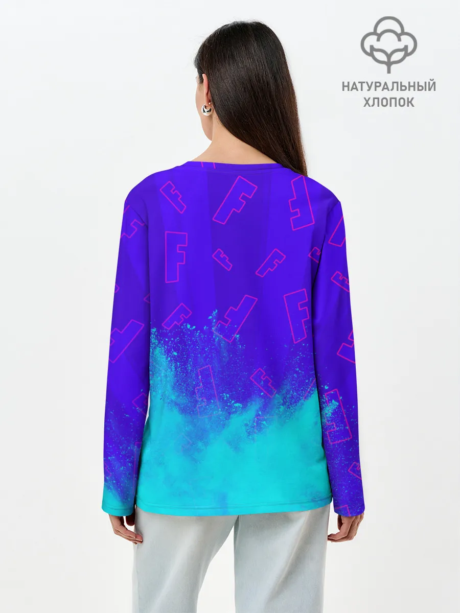 Лонгслив женский. Хлопок / FORTNITE / ФОРТНАЙТ