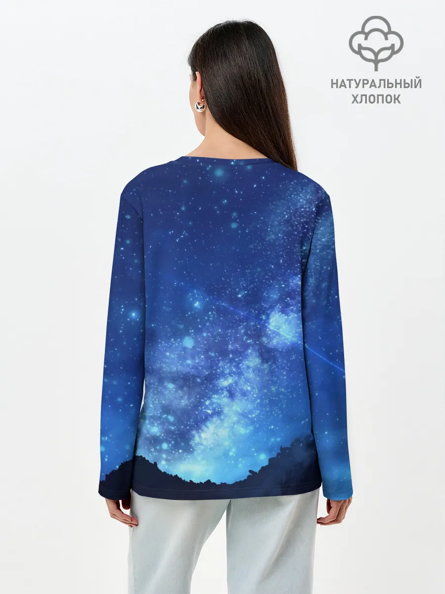 Лонгслив женский. Хлопок / Rui-Rui