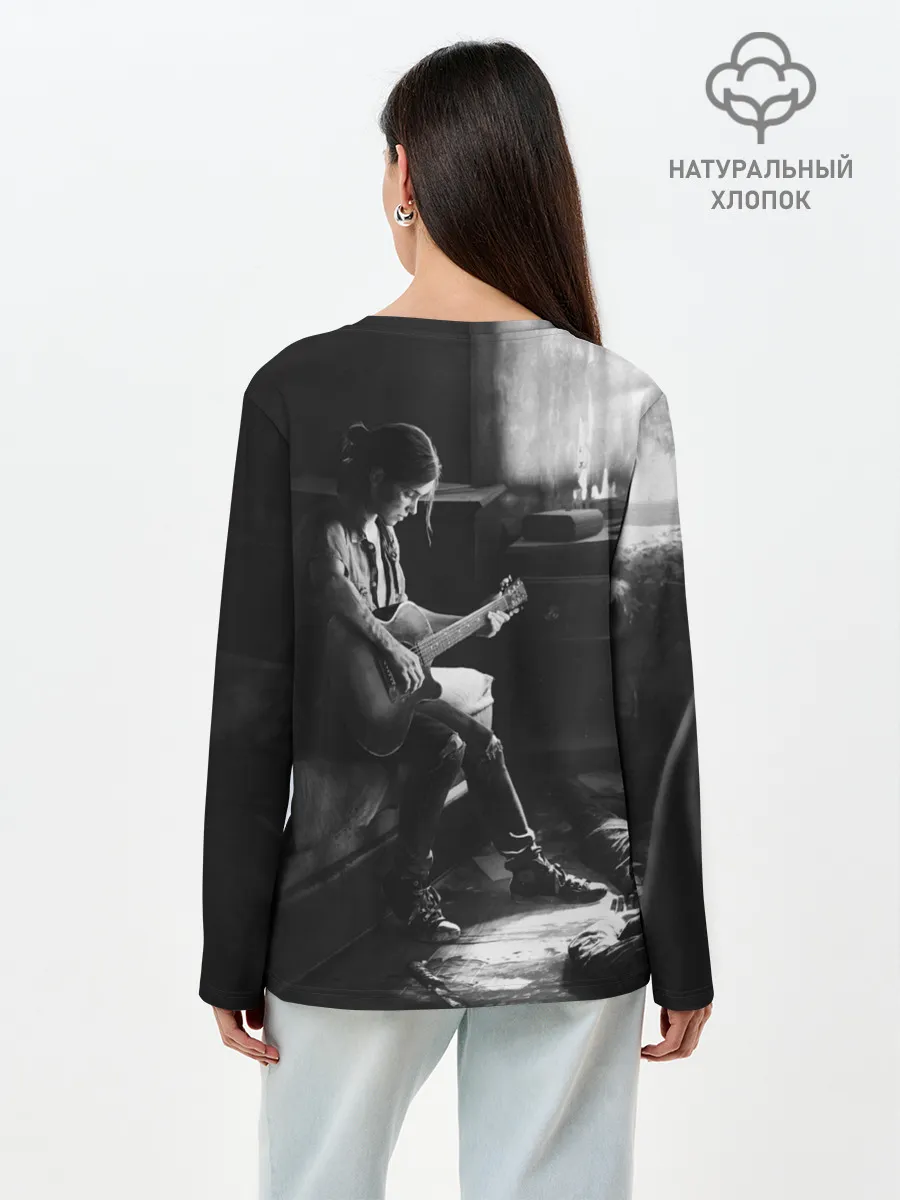 Лонгслив женский. Хлопок / the last of us part 2 | tlou2