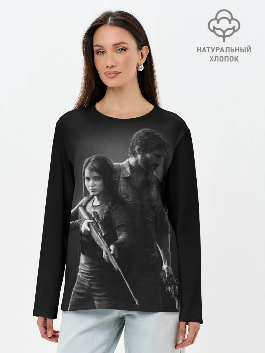 Лонгслив женский. Хлопок / THE LAST OF US 2 ДЖОЭЛ ЭЛЛИ