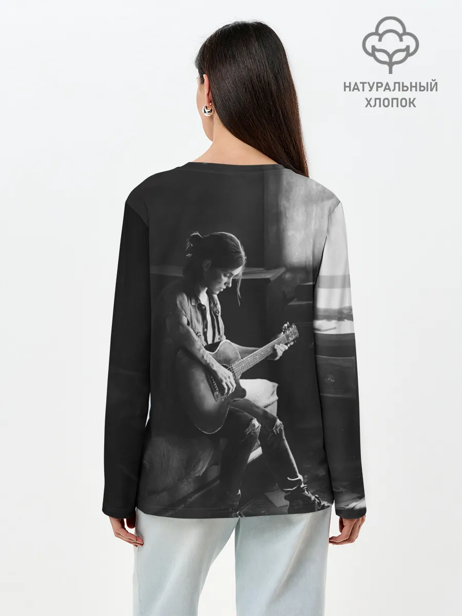 Лонгслив женский. Хлопок / THE LAST OF US PART 2 ЭЛЛИ