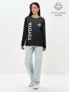 Лонгслив женский. Хлопок / TOYOTA