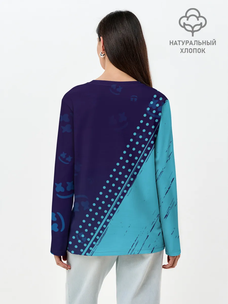 Лонгслив женский. Хлопок / MARSHMELLO / МАРШМЕЛЛОУ