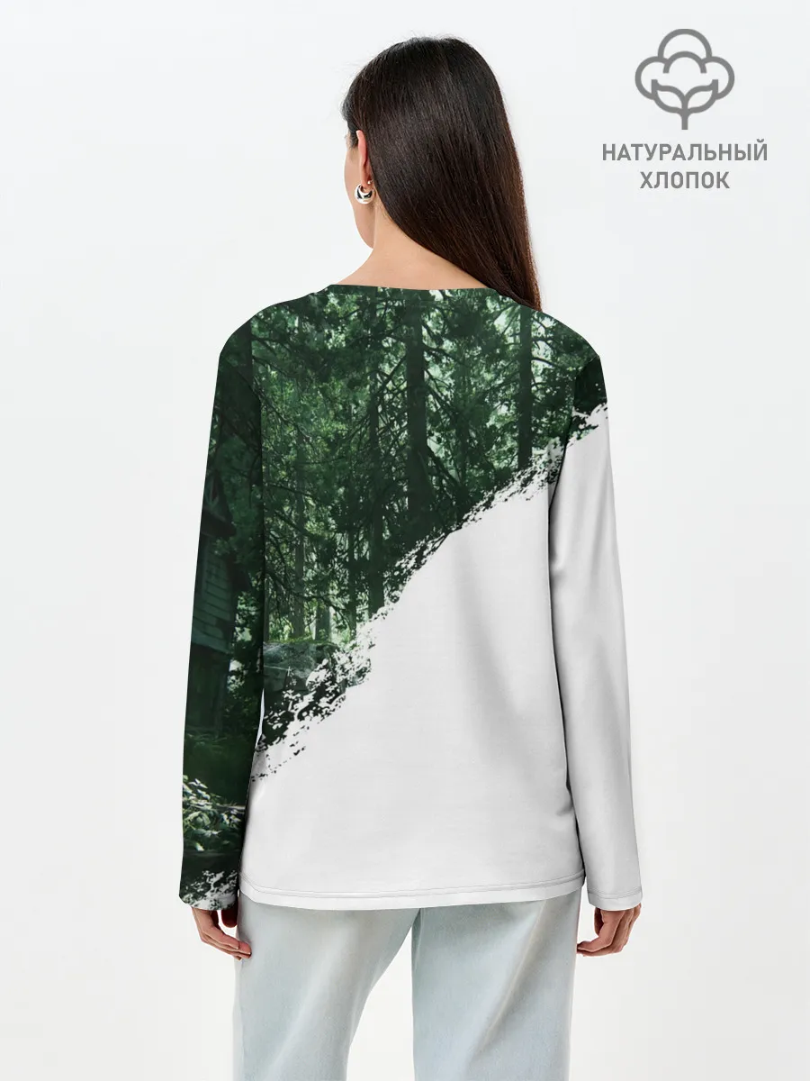 Лонгслив женский. Хлопок / THE LAST OF US 2 ЦИКАДЫ