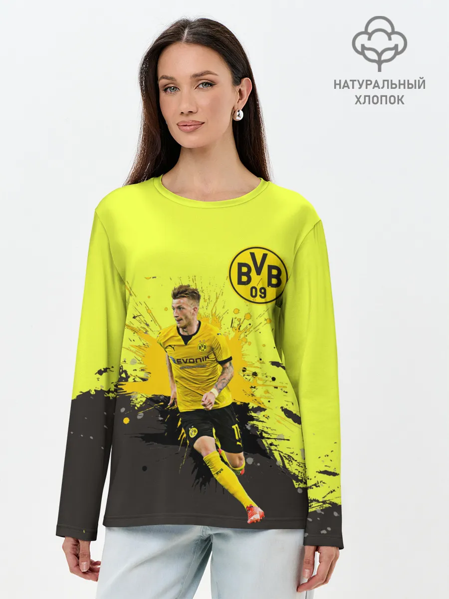 Лонгслив женский. Хлопок / Марко Ройс