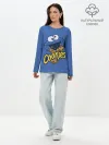 Лонгслив женский. Хлопок / Cookies