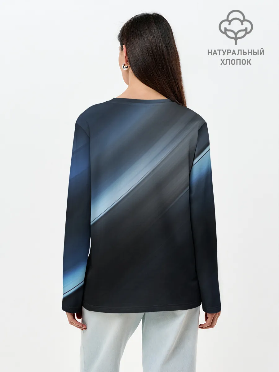 Лонгслив женский. Хлопок / BMW