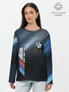 Лонгслив женский. Хлопок / BMW