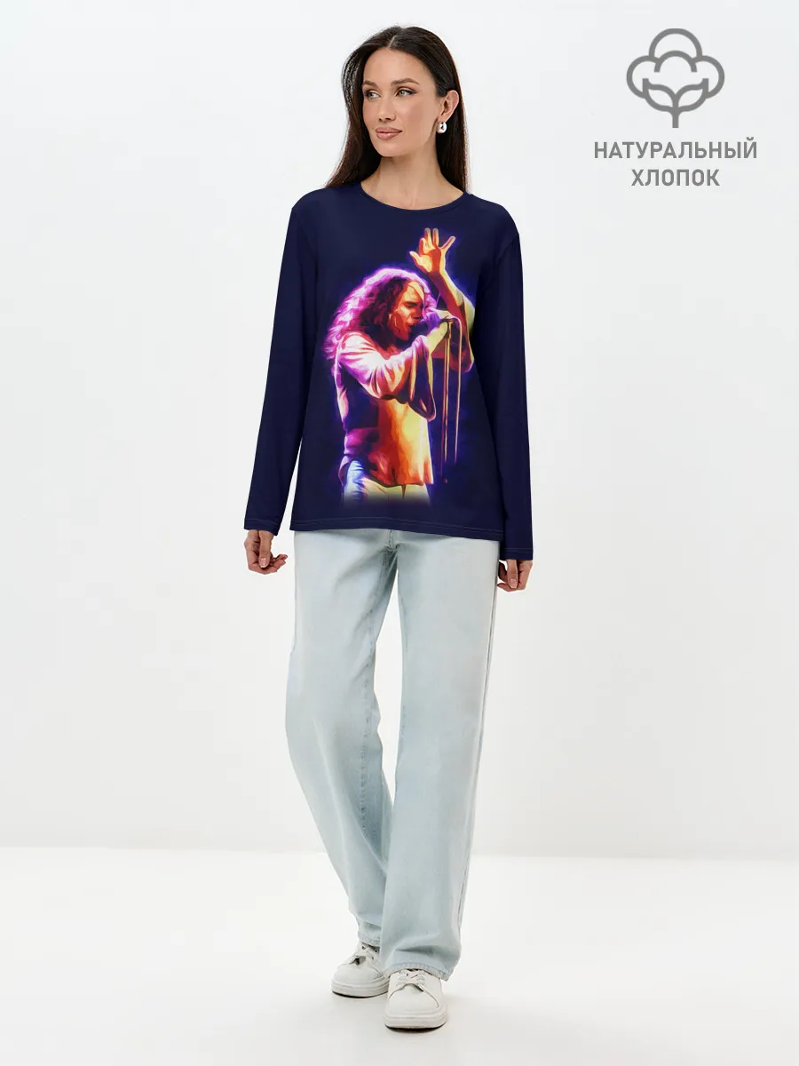 Лонгслив женский. Хлопок / Dio #39