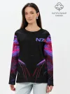 Лонгслив женский. Хлопок / N7 | Neon Style