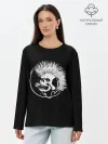 Лонгслив женский. Хлопок / Панк | Punk