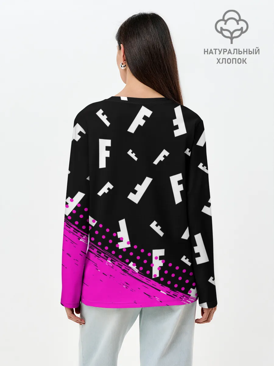 Лонгслив женский. Хлопок / FORTNITE / ФОРТНАЙТ